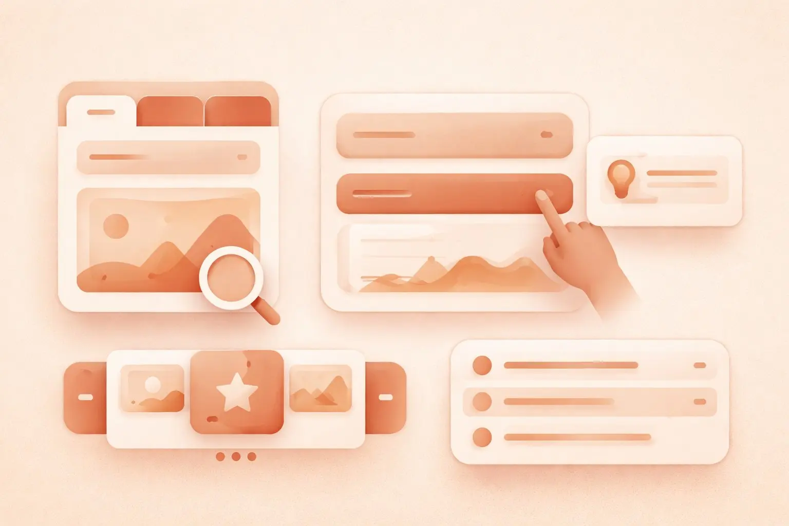 The Interactive Component Cheat Sheet: What to Call That Clickable Thing